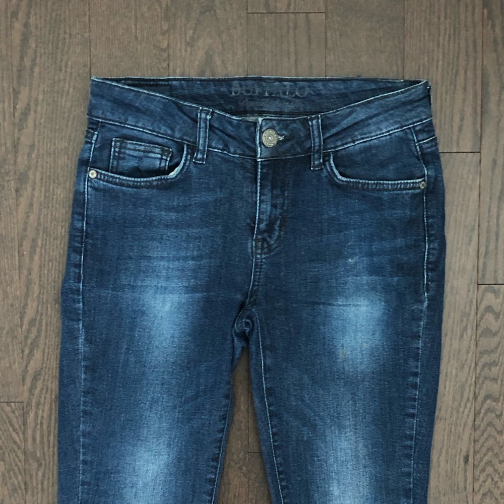 Buffalo Blue Denim Skinny Jeans